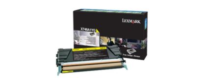 LEXMARK X746A1YG YELLOW TONER - Image 2
