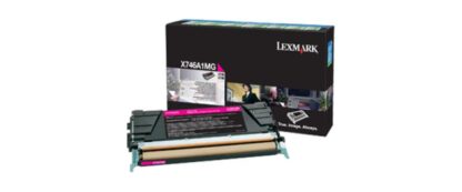 LEXMARK X746A1MG MAGENTA TONER - Image 2