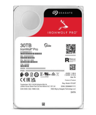 Seagate HDD 3.5  30TB SATA3 ST30000NT011