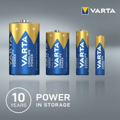 Alkaline Battery LR3 / AAA 4 / Longlife Power Varta blister - Image 4