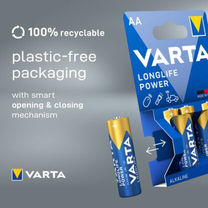 Alkaline Battery LR3 / AAA 4 / Longlife Power Varta blister - Image 6