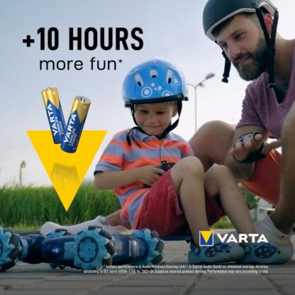 Alkaline Battery LR3 / AAA 4 / Longlife Power Varta blister - Image 8