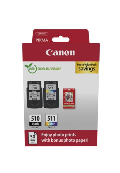 CANON PG-510 /CL-511 PHOTO VALUE PACK - Image 3