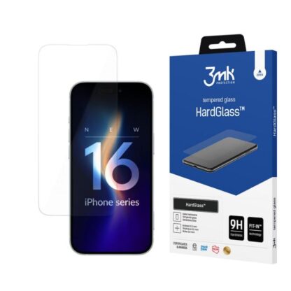 Protective film 3mk HardGlass™ for iPhone 16 Plus
