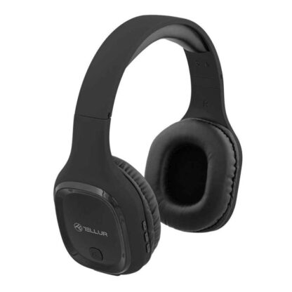 Headphones with microphone. Tellurium Pulse, black - Image 4