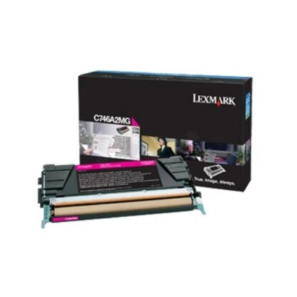 LEXMARK C746A3MG MAGENTA TONER - Image 2