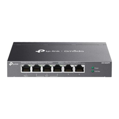 Switch Omada 6-Port 3-Port PoE+ 1-PoE++ - Image 2