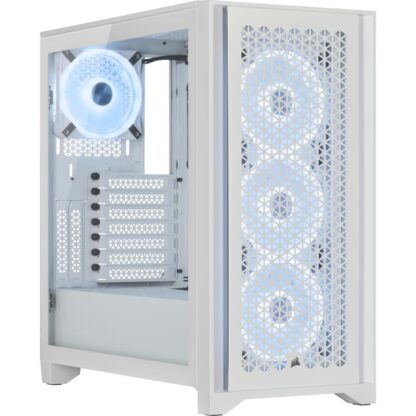 Corsair iCUE 4000D RGB AIRFLOW MID TOWER White - Image 5