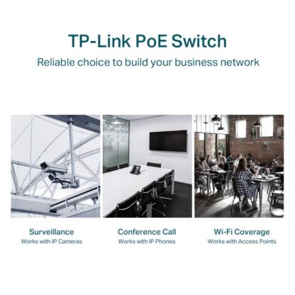 TP-LINK SWITCH 28-PORT GB EASY SMART POE+ - Image 10