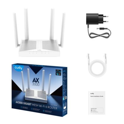 CUDY AX3000 Gigabit Wi-Fi 6 Mesh Router - Image 4