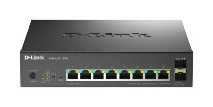 D-Link Switch 8P-GB 2P-SFP SMART MANAGED POE