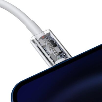Cable Baseus Superior 0.25m, white - Image 4
