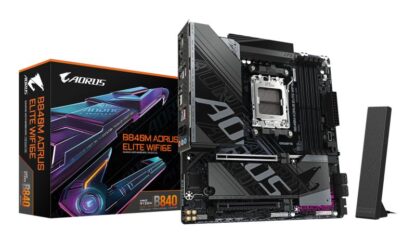MOTHERBOARD GIGABYTE B840M AORUS ELITE WIFI6E AM5 - Image 2