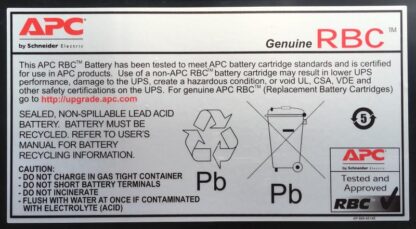 APC BATTERY UPS RBC23 - Image 3
