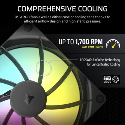 Corsair RS140 ARGB BLACK fans - Image 9