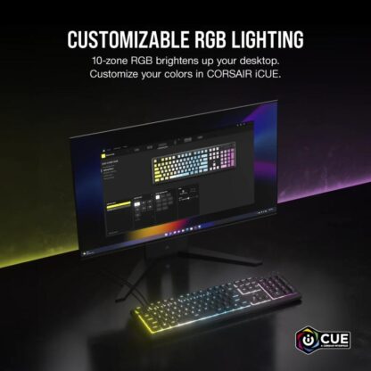 Gaming keyboard Corsair K55 CORE RGB - Image 6