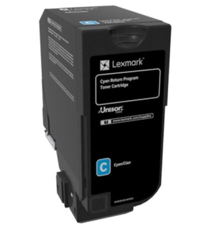 LEXMARK 84C2HC0 TONER CARTRIDGE CYAN - Image 3
