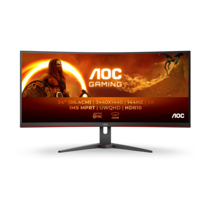 MONITOR 34" AOC CU34G2XE/BK