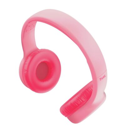 Trust Nouna wired headphones for kids, pink - Image 9