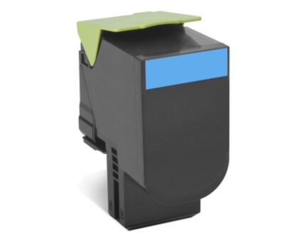 LEXMARK 70C2HCE TONER CARTRIDGE CYAN - Image 2