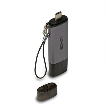 Card Reader Lindy USB 3.2 Type C&A, m/SD - Image 3