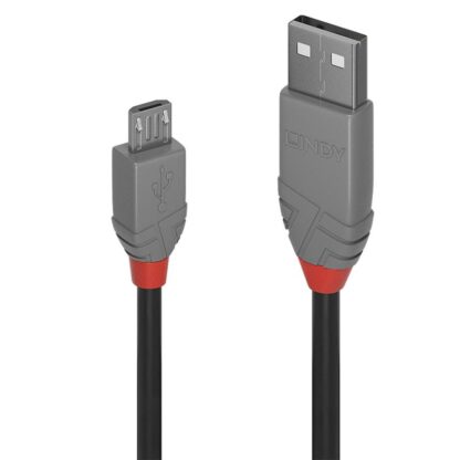 Lindy 5m USB 2.0 Type A to MicroUSB Cable, Anthra Line - Image 5