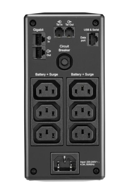 Back UPS Pro BR 900VA, 6 Outlets, AVR - Image 4