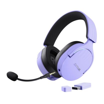Trust GXT 491P Fayzo wired headphones, purple - Image 6