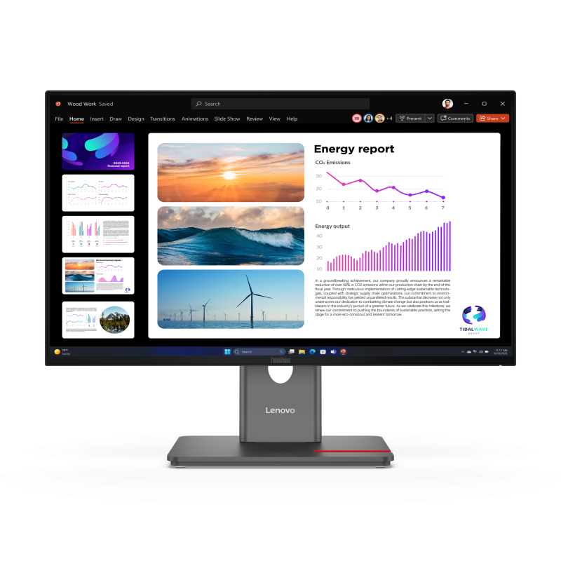 ThinkVision P24Q-40 23.8" QHD IPS 3Y