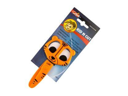 Scissors 12cm plastic -try me card