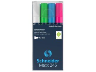 Marker for glass Schneider Maxx 245 4pcs/set