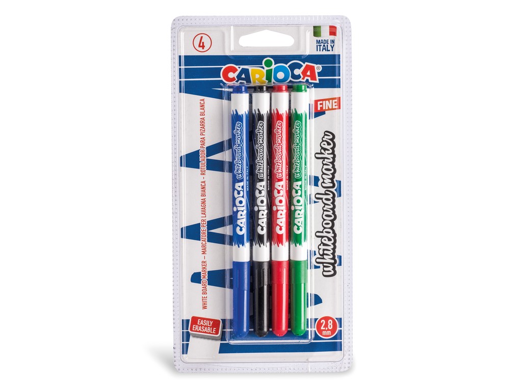 Whiteboard marker Carioca 4pc - EU Supplies