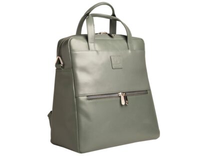 Exactive leather Backpack grey - Image 3