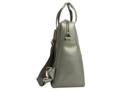 Exactive leather Backpack grey - Image 4