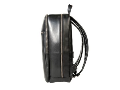 Exactive leather Backpack for Laptop blk - Image 3