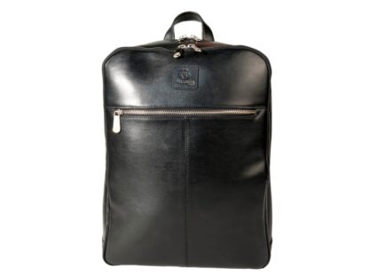 Exactive leather Backpack for Laptop blk