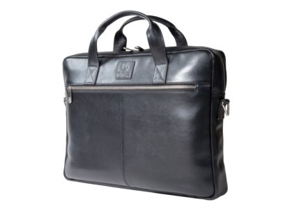 Exactive leather Laptop Bag black - Image 2