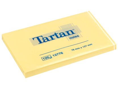 Sticky notes Tartan 76x127mm 100sheets