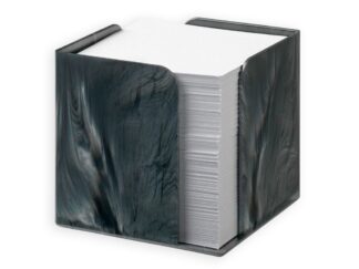 White Paper Cube With Marble Jalema Support