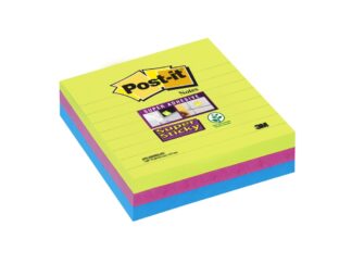 Conference super sticky notes Post-it 101x101mm, 3x70 sheets , ruled 3M