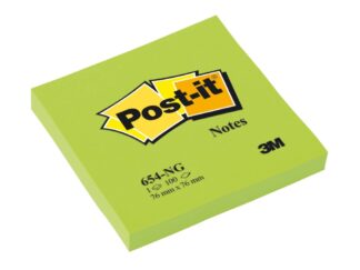 Adhesive notes 76x76mm 100 sheets neon Post-it 3M