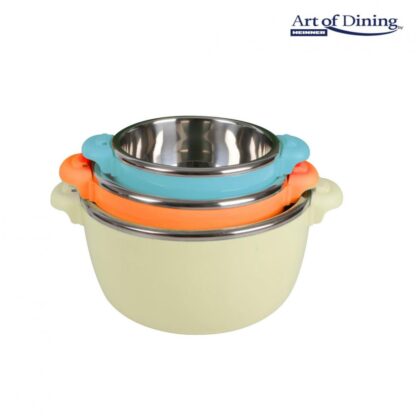 FOOD WARMER 3 PCS SET 2+4+6L,BELLY BEIGE - Image 4