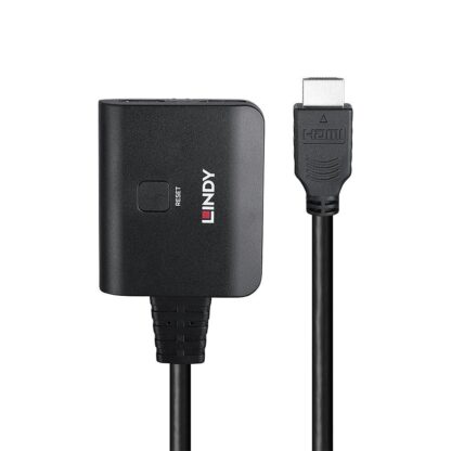 Lindy cable 2 HDMI ports 4K60 black - Image 4
