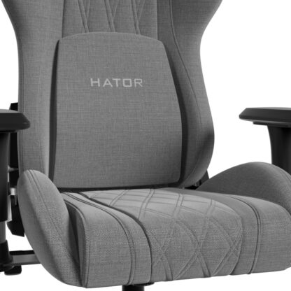 Hator Darkside 3M Fabric gaming chair gray - Image 5
