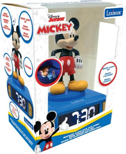 MICKEY M. 3D LIGHT ALARM CLOCK - Image 2