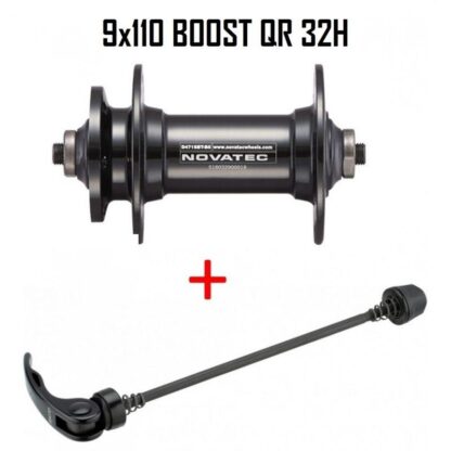 Front hub NOVATEC D471SBT-B5-32H QR-BOO - Image 2