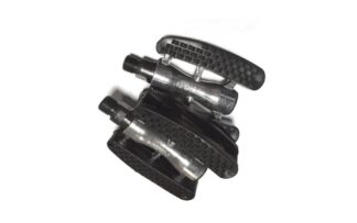 PEDALS PEGAS WP-940-1 ALU BLACK ERG
