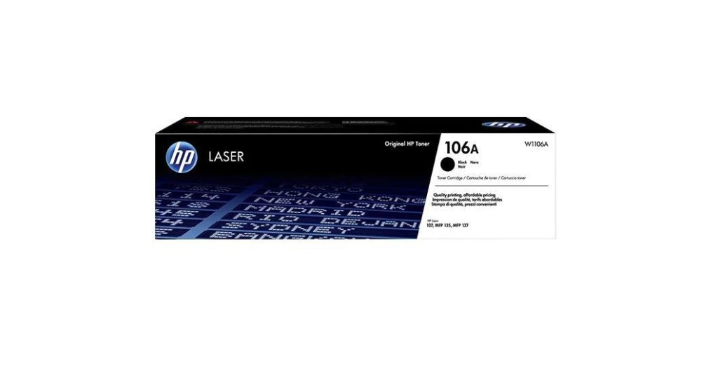 HP W1106A BLACK TONER CARTRIDGE - EU Supplies