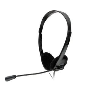 SPACER SPK-223 WIRE HEADPHONES, BLACK