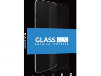 BLUE Galaxy A20s 2.5D Black Glass Foil